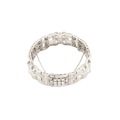 Art Deco Platinum Bracelet