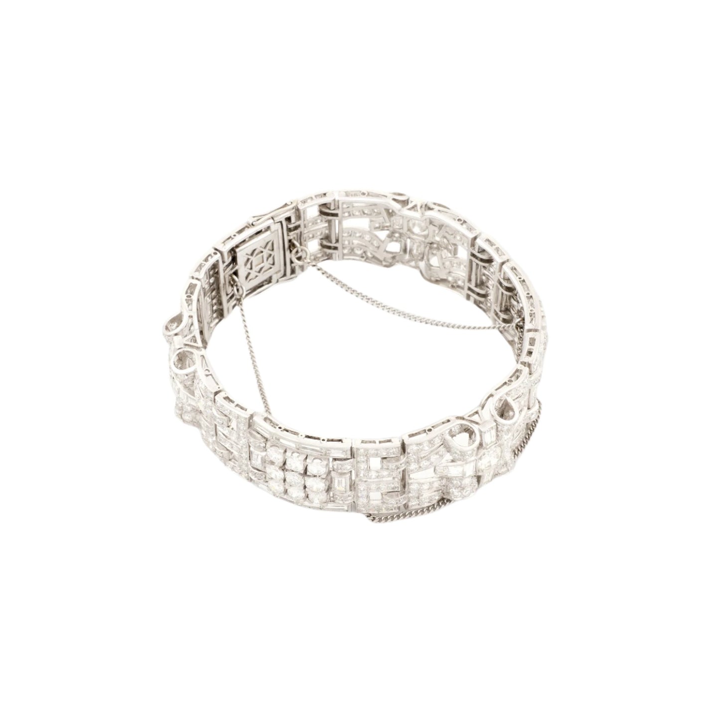 Art Deco Platinum Bracelet