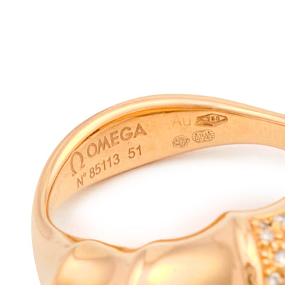 Omega Sea Horse Diamond Ring