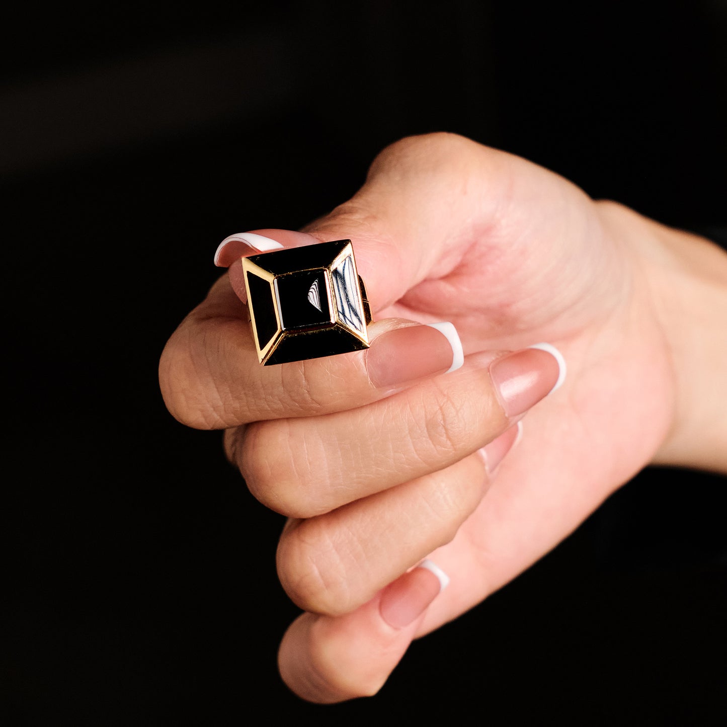 Vintage Set of Four Interchangeable Rings