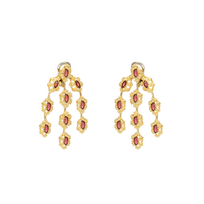 Jean Ete Garnet Earrings