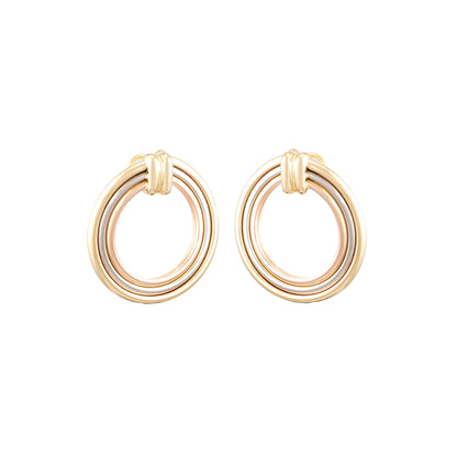 Cartier Trinity Hoop Earrings