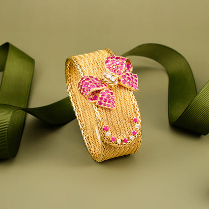 Vintage Bow Buckle Bracelet