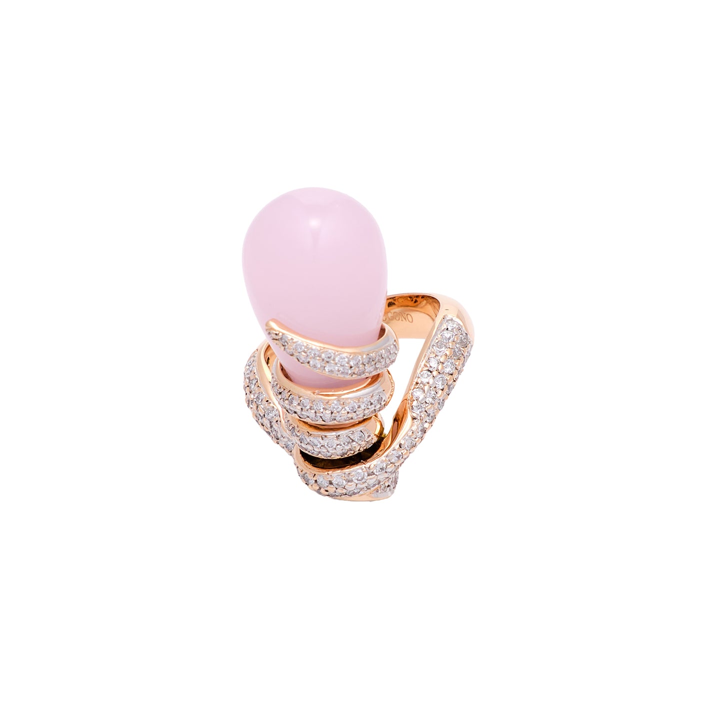 De Grisogono Rose Quartz Ring