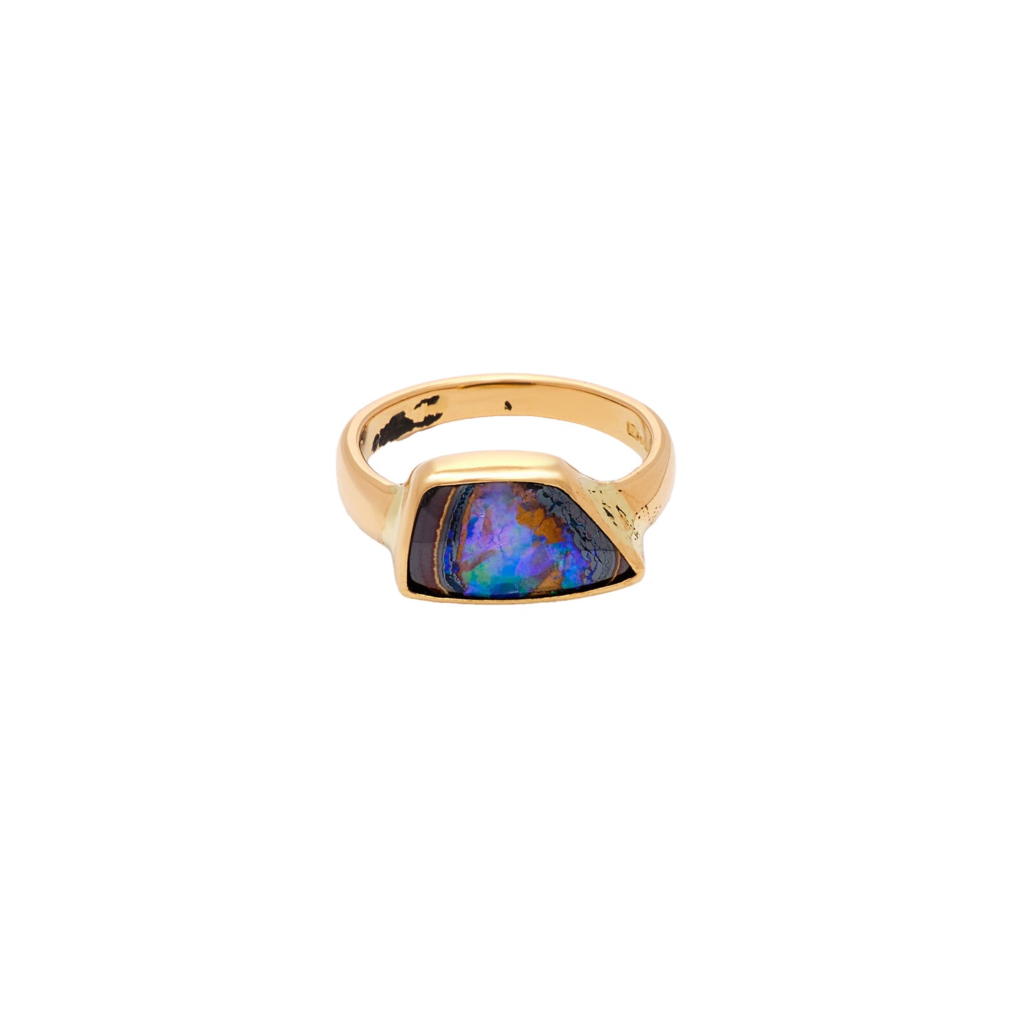 Vintage British Opal Ring