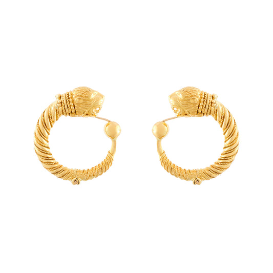 Lalaounis Lion Earrings