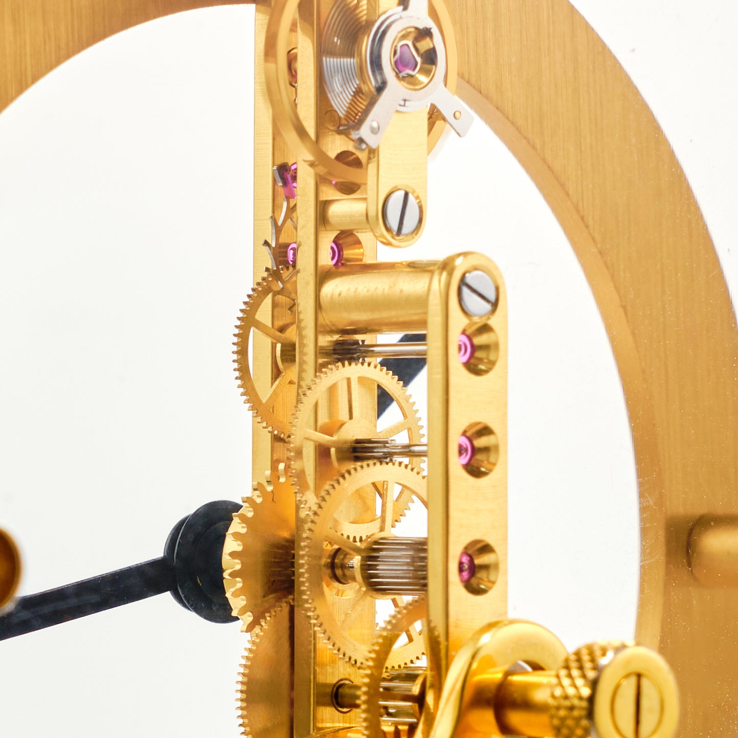 Jaeger-LeCoultre Bridge Skeleton Clock