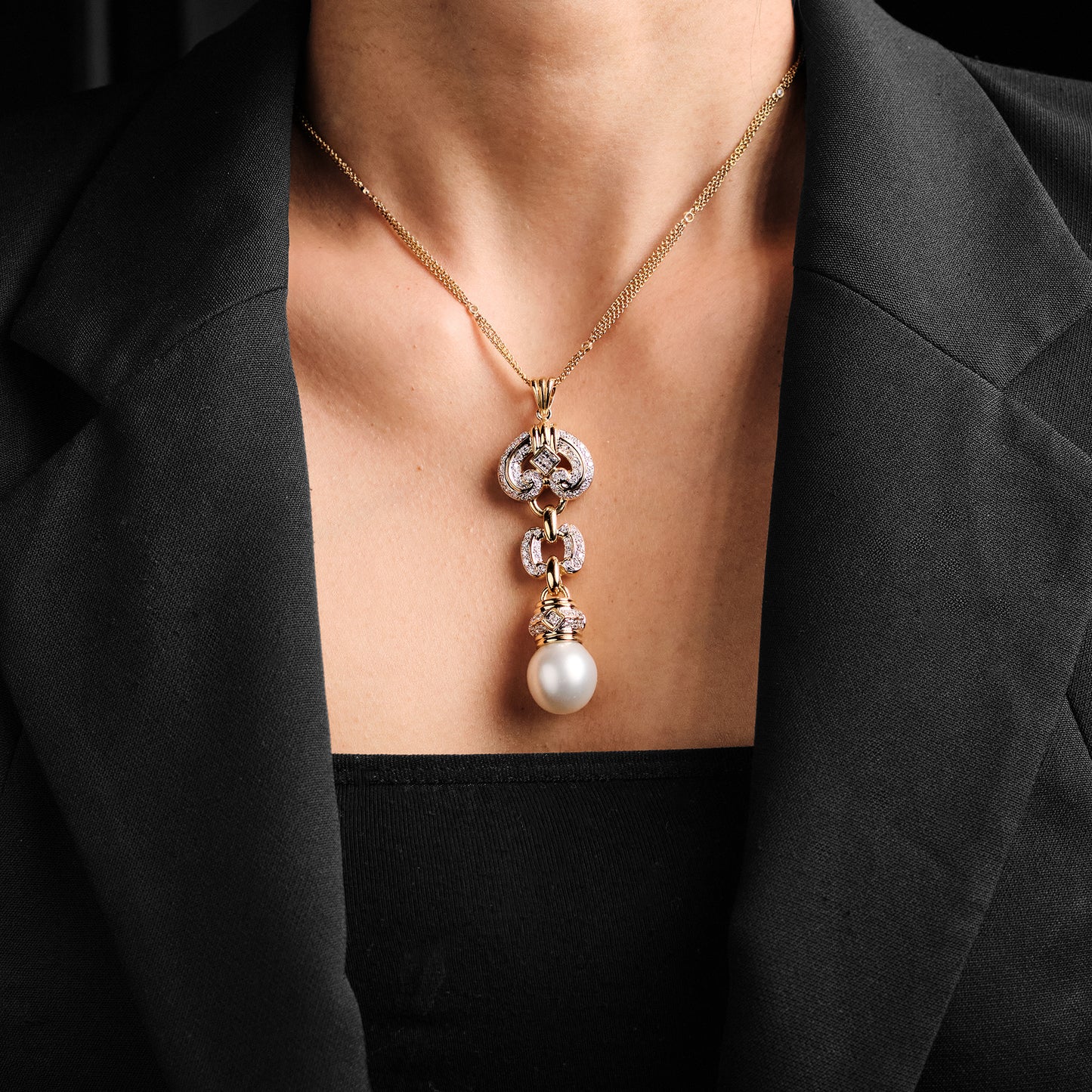 Vintage Pearl Pendant