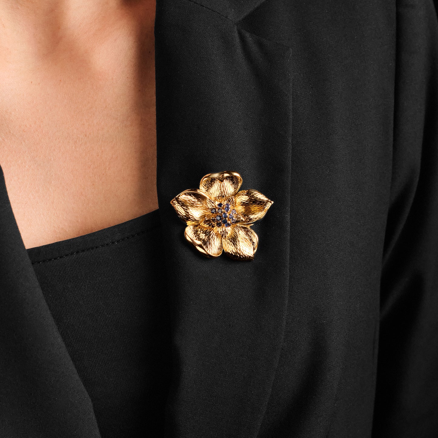 Tiffany & Co. Flower Brooch