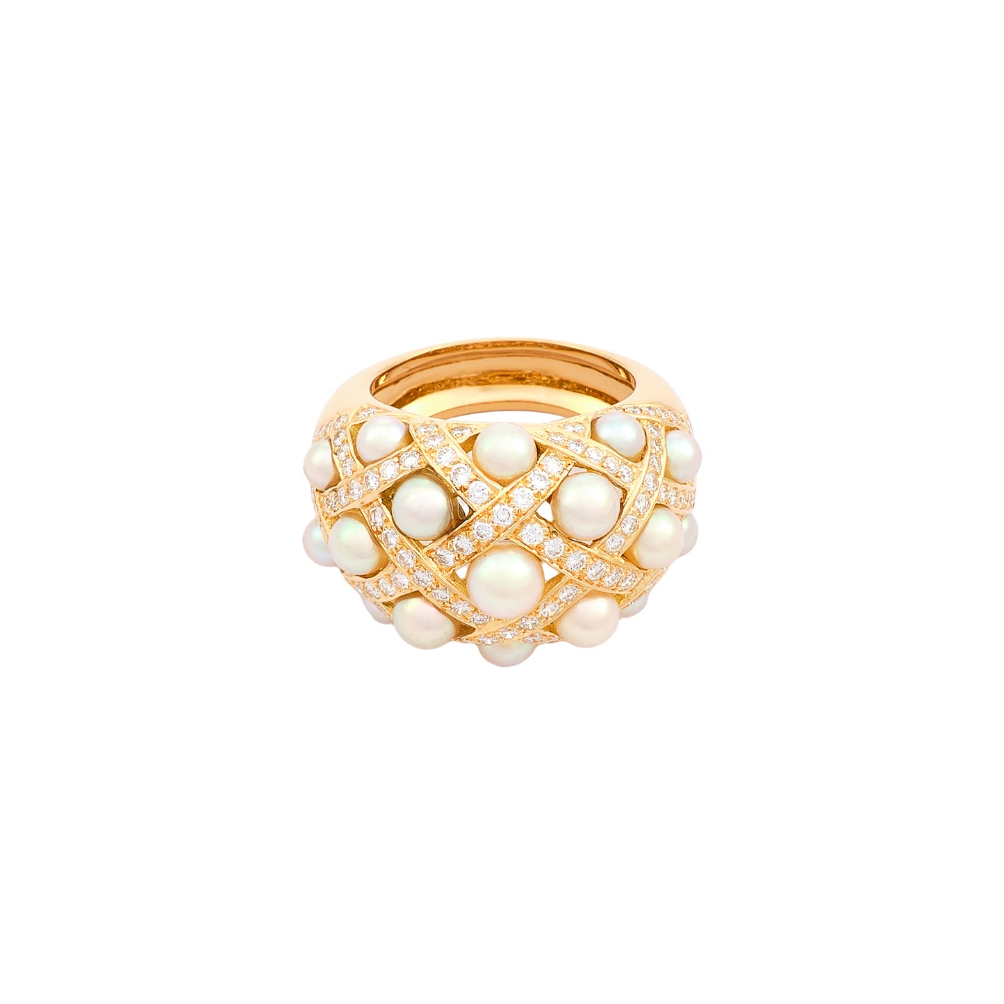 Chanel  ‘Matelassée’ Baroque Ring