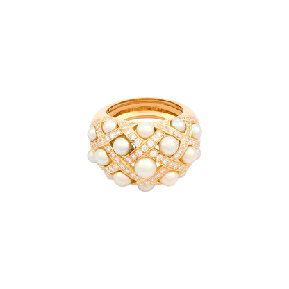 Chanel  ‘Matelassée’ Baroque Ring