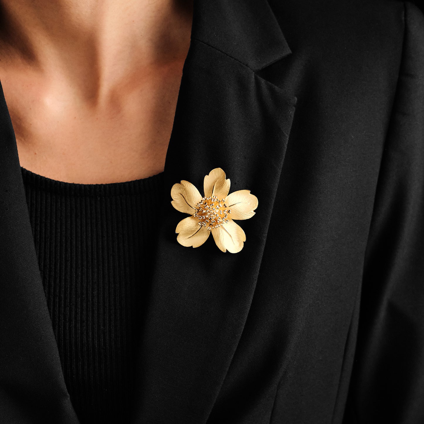 Tiffany & Co. Flower Brooch