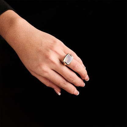 Bvlgari Quartz Ring