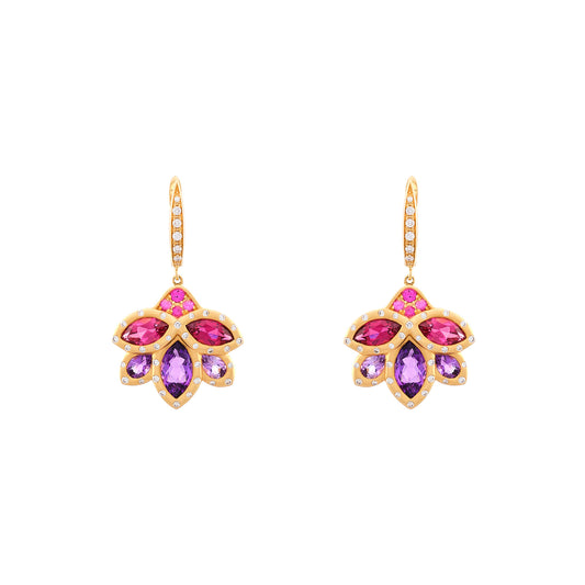 Alexandra Rosier "Indian Flower" Earrings