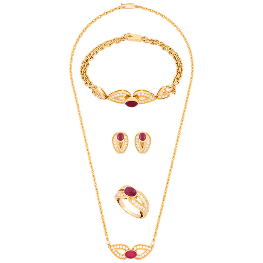 Boucheron Ruby Set