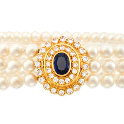 Attributed to Asprey Pearl Choker