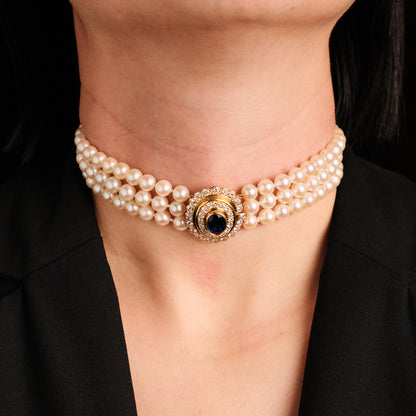 Attributed to Asprey Pearl Choker