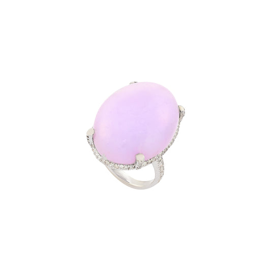 Vintage Lavender Jade Ring