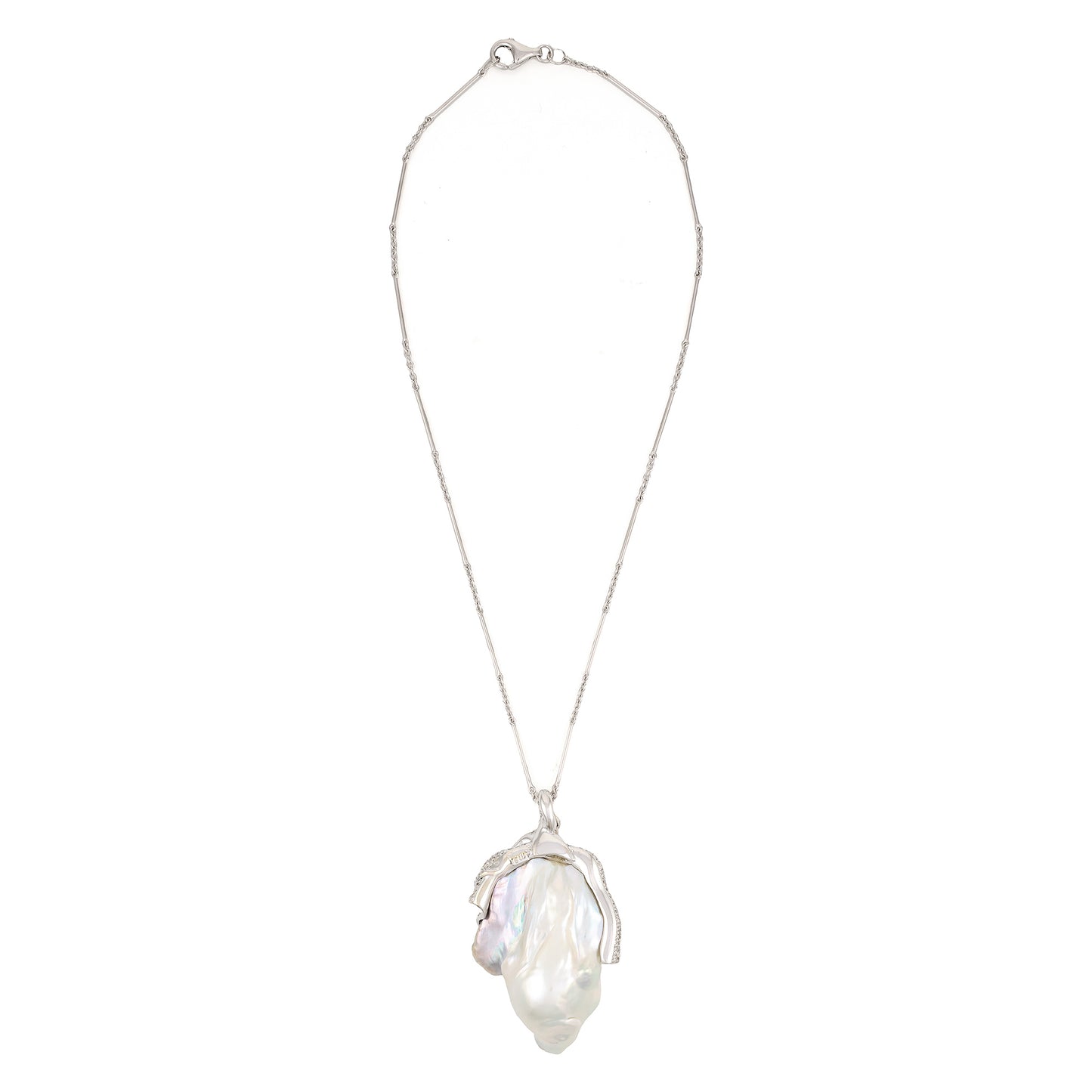 Andre Marcha Baroque Pearl Pendant