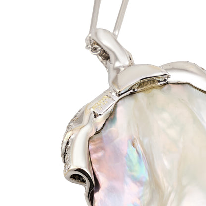 Andre Marcha Baroque Pearl Pendant