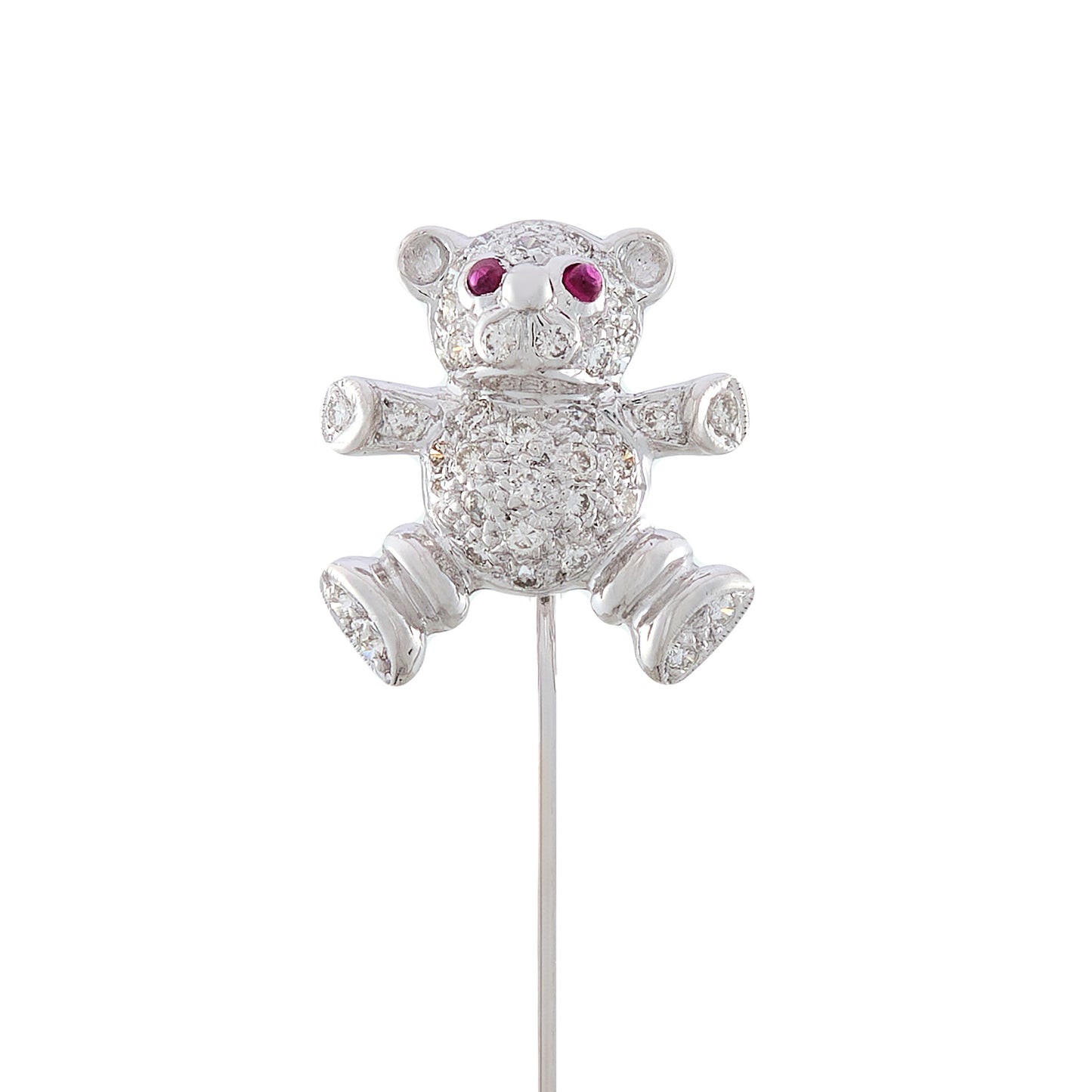 Vintage Teddy Bear Stick Pin