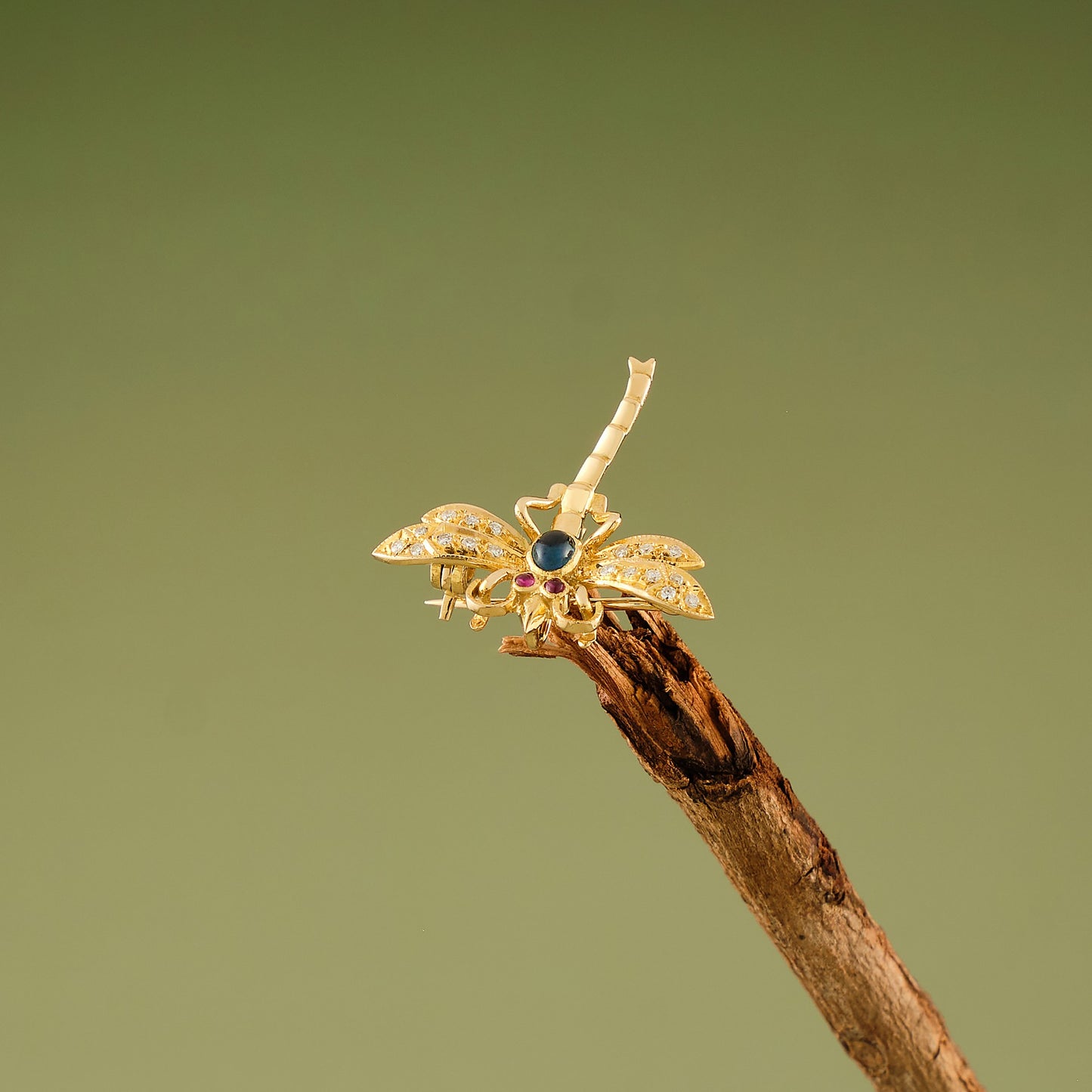 Antique Dragonfly Brooch