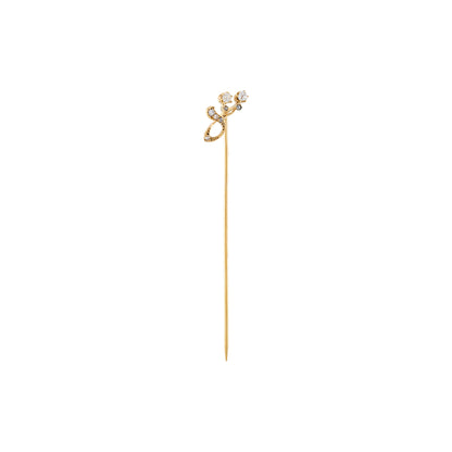 Antique Flower Stick Pin