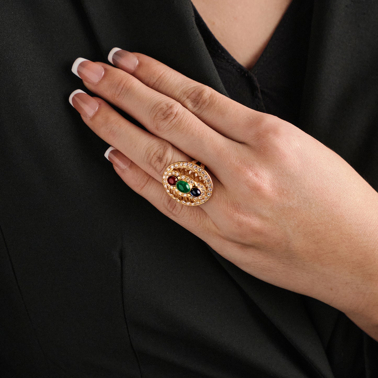 Boucheron Multi-Gem Ring