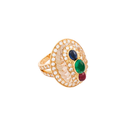 Boucheron Multi-Gem Ring