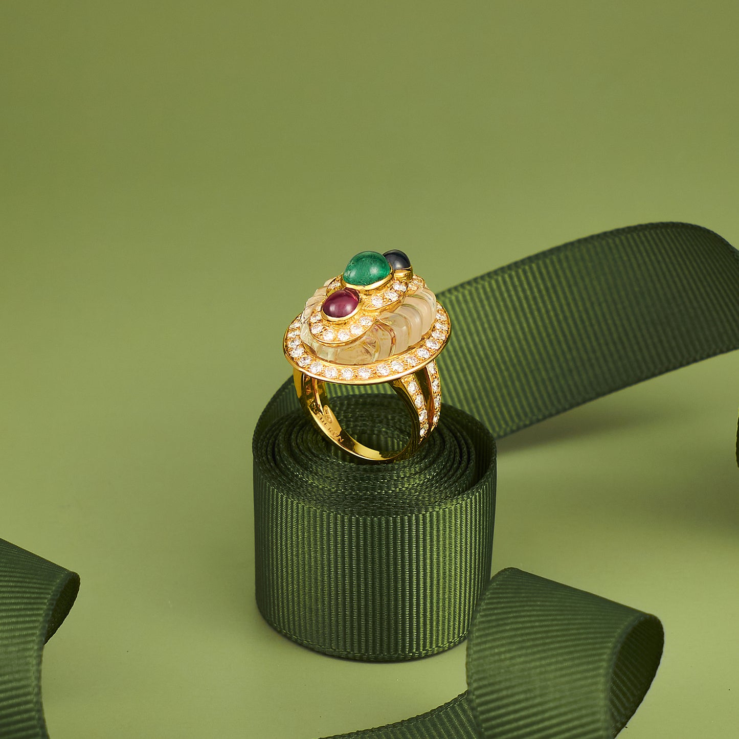 Boucheron Multi-Gem Ring