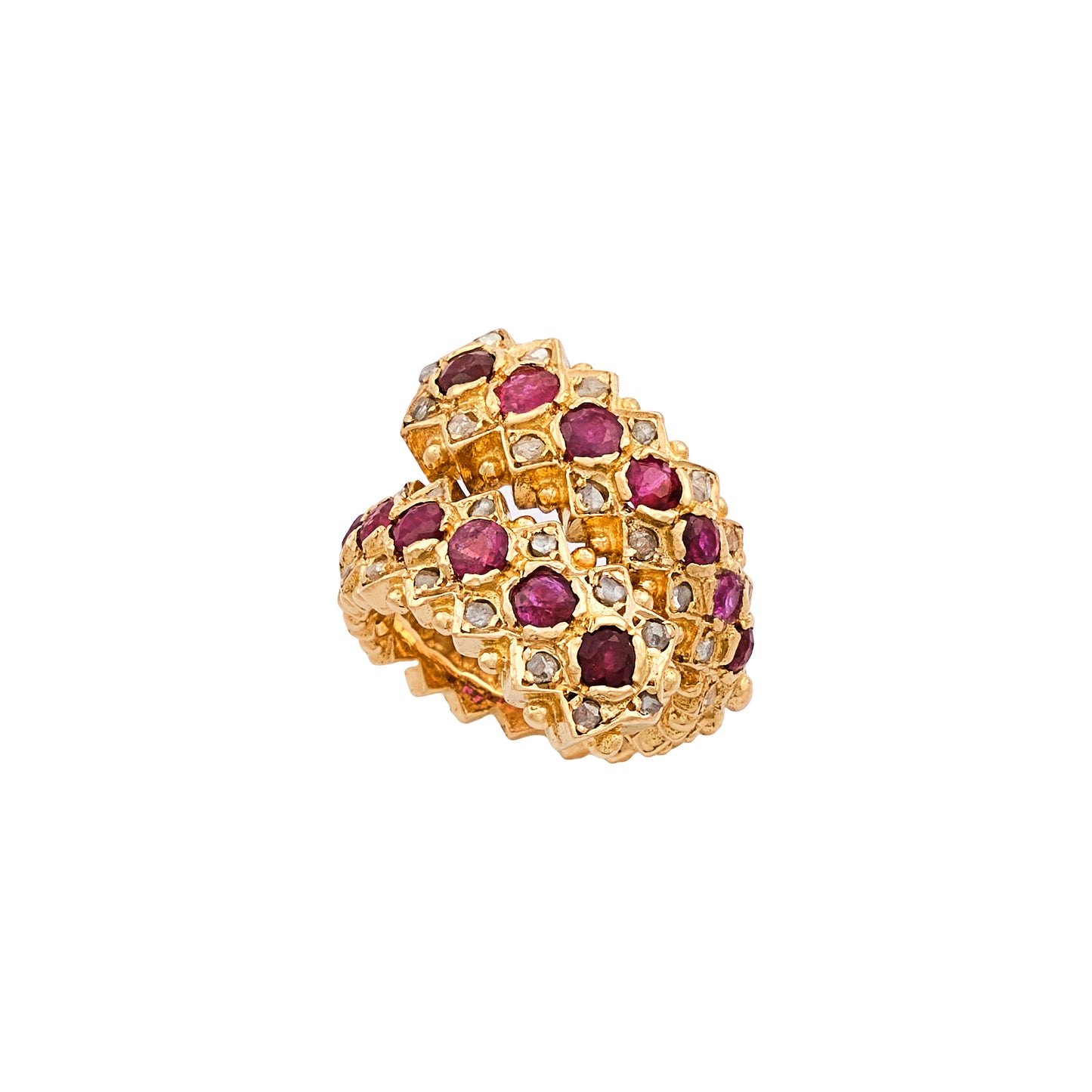 Ilias Lalaounis Ruby Snake Ring