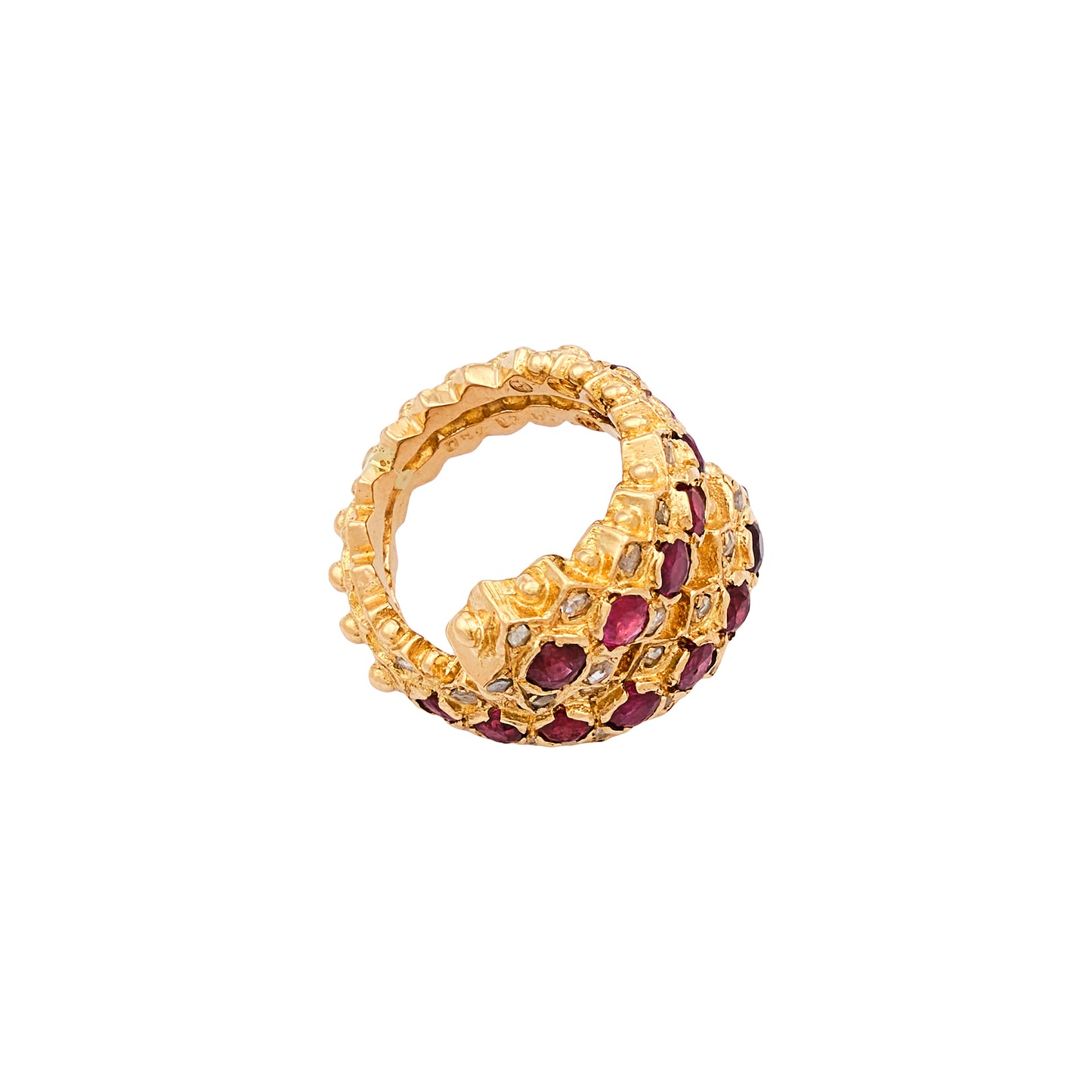 Ilias Lalaounis Ruby Snake Ring