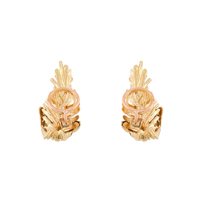 Chaumet Leaf Earrings