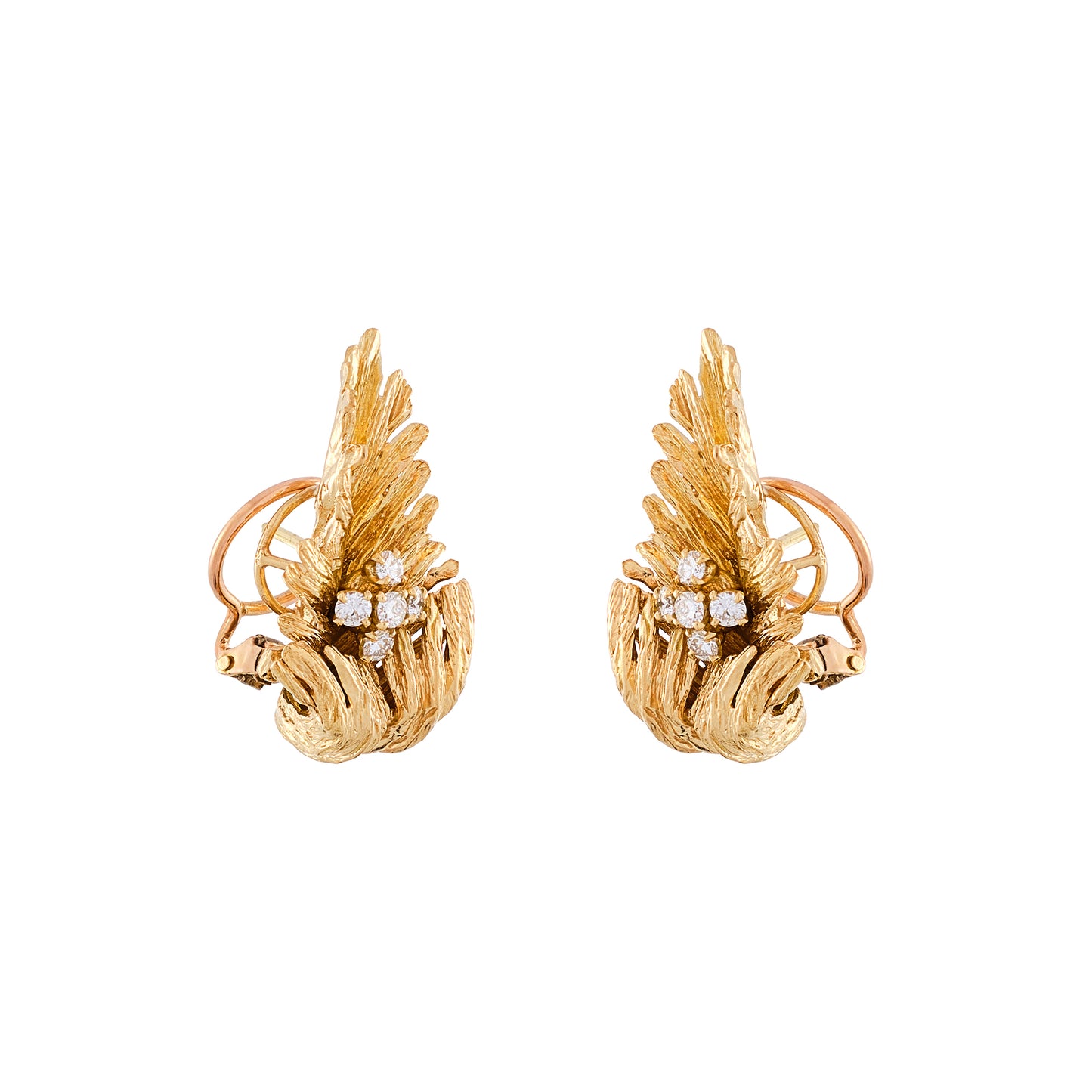 Chaumet Leaf Earrings