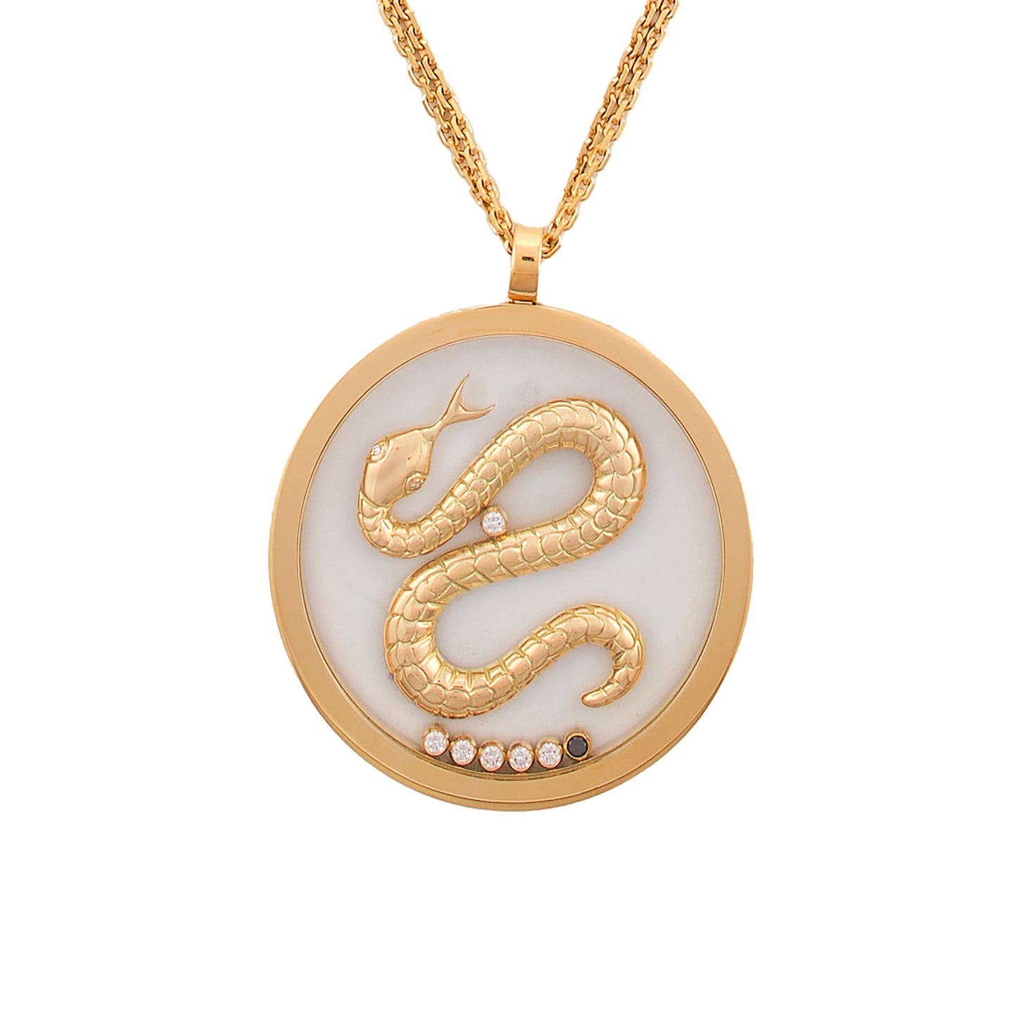 Chopard "Happy Diamonds" Snake Pendant