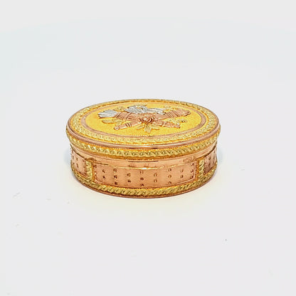 Antique French Pill Box