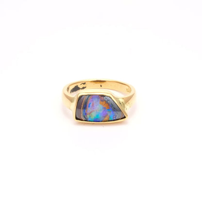 Vintage British Opal Ring