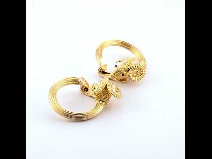 Lalaounis Ram Earrings