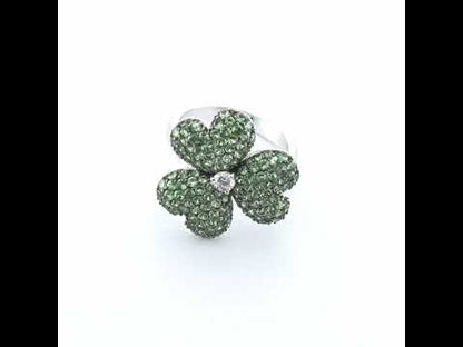 Mouawad "Flower of Eternity" Tsavorite Ring