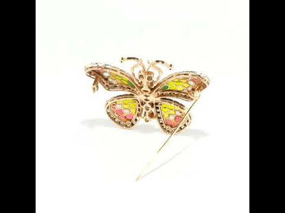 Vintage Butterfly Brooch