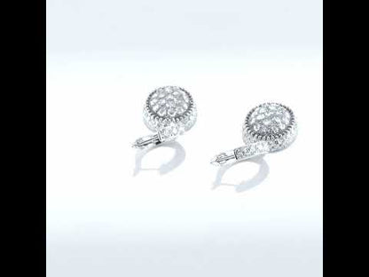Mouawad Rosette Diamond Earrings