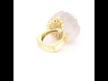 La Triomphe Rock Quartz Ring