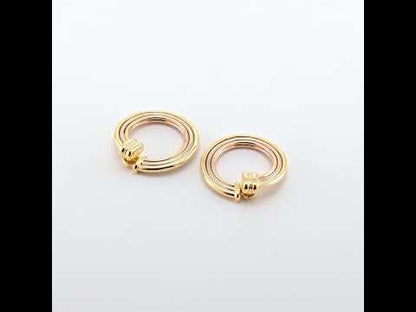 Cartier Trinity Hoop Earrings