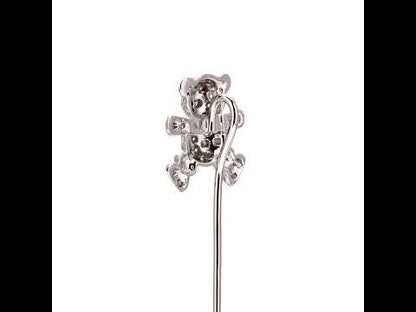 Vintage Teddy Bear Stick Pin