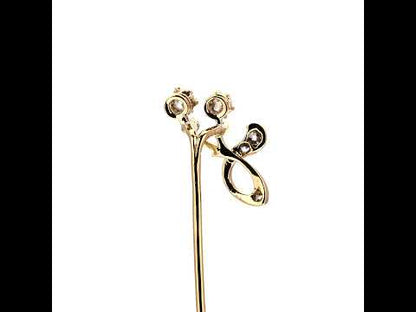 Antique Flower Stick Pin