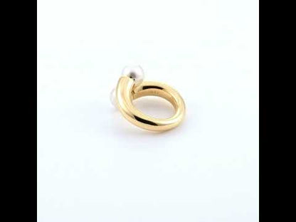 Cartier 'Toi & Moi' Pearl Ring