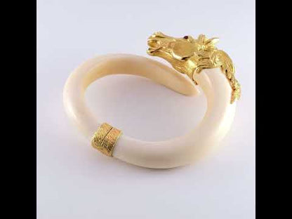 Gay Frères Bypass Ivory Bangle