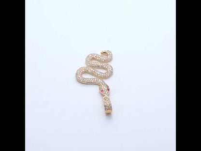 Vintage Snake Pendant