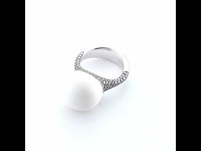 Amanda Agate Sphere Ring