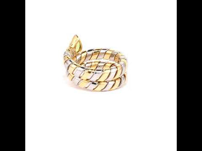 Bulgari "Serpenti Tubogas" Peridot Ring